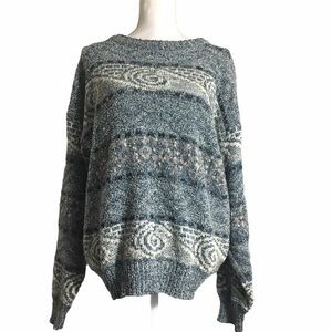 Method print heavy pullover sweater. Sz med